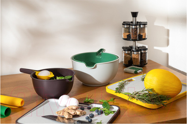 Изображение товара Набор мисок Smart Solutions Trym с сепаратором для яиц / SS-BO-PP-set4