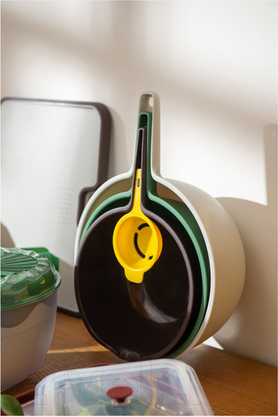 Изображение товара Набор мисок Smart Solutions Trym с сепаратором для яиц / SS-BO-PP-set4