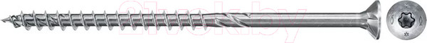 Изображение товара Саморез FISCHER FPF CTP 6.0x200 / 670466K (100шт, белый цинк)