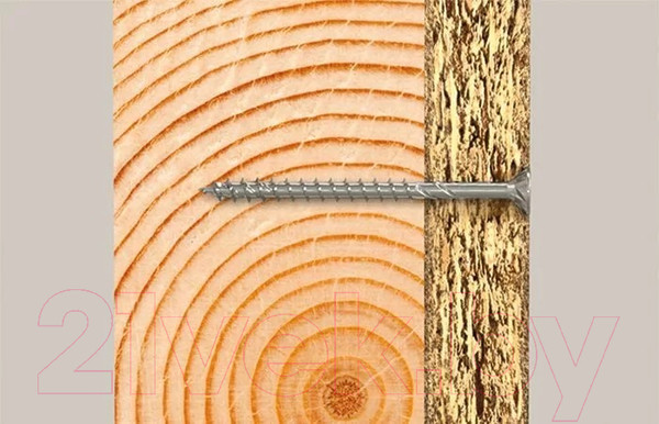 Изображение товара Саморез FISCHER FPF CTP 6.0x200 / 670466K (100шт, белый цинк)