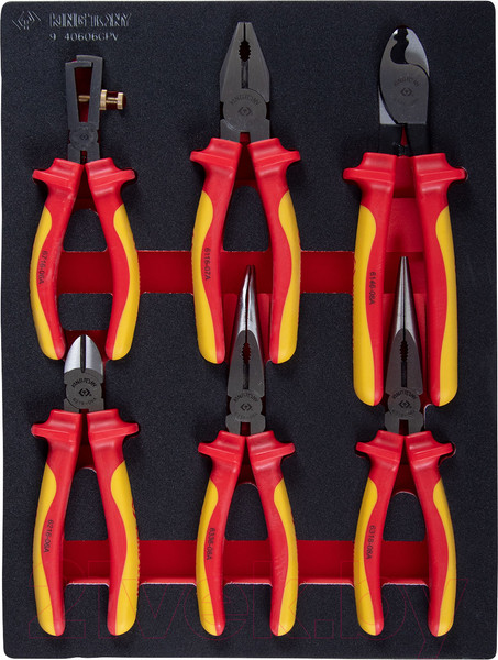 Изображение товара Набор губцевого инструмента King TONY 9-40606GPV