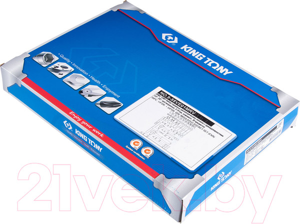 Изображение товара Набор головок слесарных King TONY 9-55VE01MRV