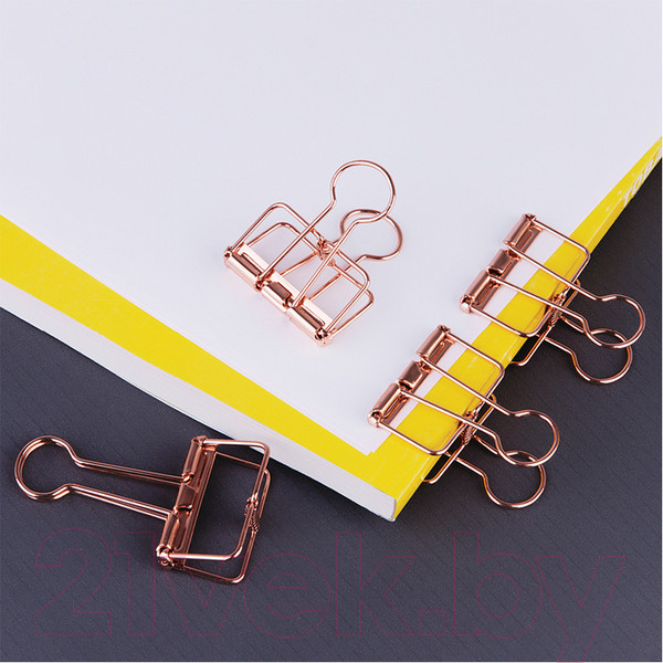 Изображение товара Зажим для бумаги Meshu Rose Gold / MS_41597 (4шт)