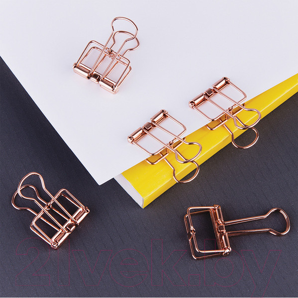 Изображение товара Зажим для бумаги Meshu Rose Gold / MS_41595 (6шт)