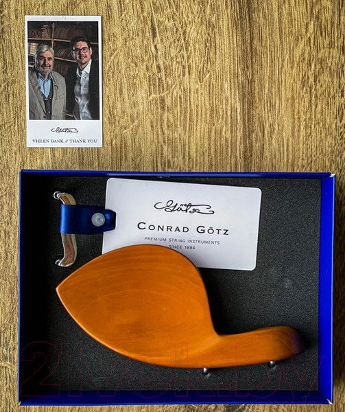 Изображение товара Подбородник Goetz Stradivari Boxwood ZK-305