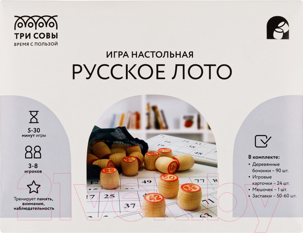 Изображение товара Лото Три совы Русское / НИ_46628