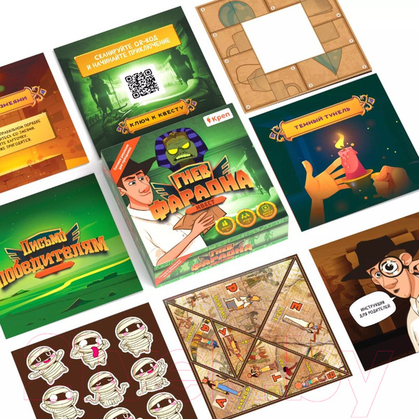 Изображение товара Настольная игра Креп Гнев фараона / БГ-021