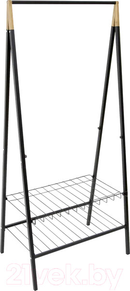 Изображение товара Стойка для одежды Casa Si Bamboo / CS92308W04 (черный)