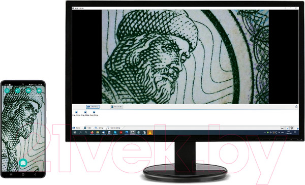 Изображение товара Микроскоп цифровой Микмед WiFi 1000Х 2.0 / 28184