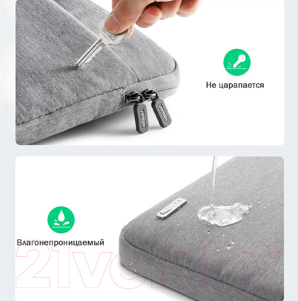 Изображение товара Сумка для ноутбука Ugreen LP437 / 20448 (серый)