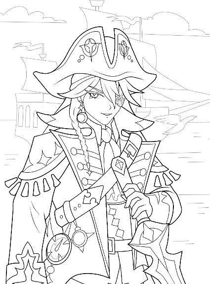 Изображение товара Раскраска-антистресс АСТ Anime Art. Вселенная в стиле Genshin Impact / 9785171530273