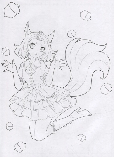 Изображение товара Раскраска-антистресс АСТ Anime Art. Чайная церемония / 9785171520861