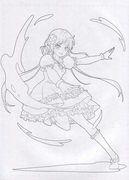 Изображение товара Раскраска-антистресс АСТ Anime Art. Чайная церемония / 9785171520861