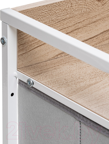 Изображение товара Система хранения Импэкс Leset Ноа 7 ящиков (белый/светло-серый)