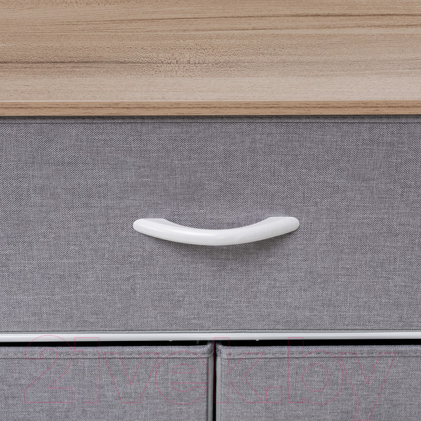 Изображение товара Система хранения Импэкс Leset Ноа 7 ящиков (белый/светло-серый)