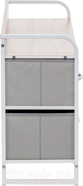 Изображение товара Система хранения Импэкс Leset Ноа широкий (белый/светло-серый)