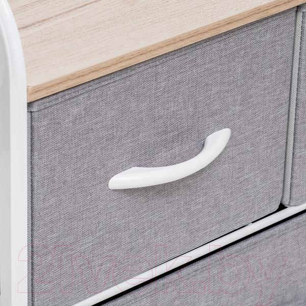 Изображение товара Система хранения Импэкс Leset Ноа широкий (белый/светло-серый)