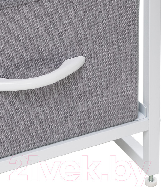 Изображение товара Система хранения Импэкс Leset Ноа широкий (белый/светло-серый)