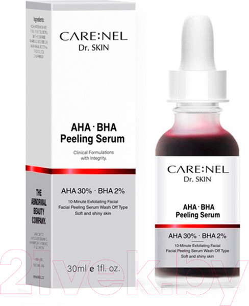 Изображение товара Пилинг для лица Carenel AHA 30% + BHA 2% Peeling Serum (30мл)