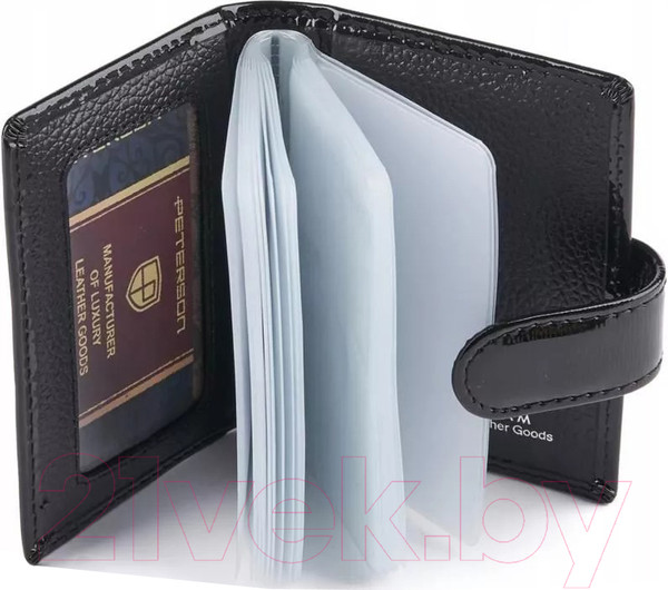 Изображение товара Визитница Peterson PTN BC-103-BLACK (черный)