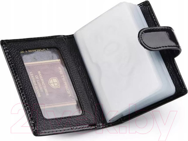 Изображение товара Визитница Peterson PTN BC-103-BLACK (черный)