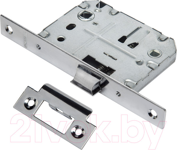 Изображение товара Защелка врезная Puerto INLB 1070 SN с отверстием для завертки (никель матовый)