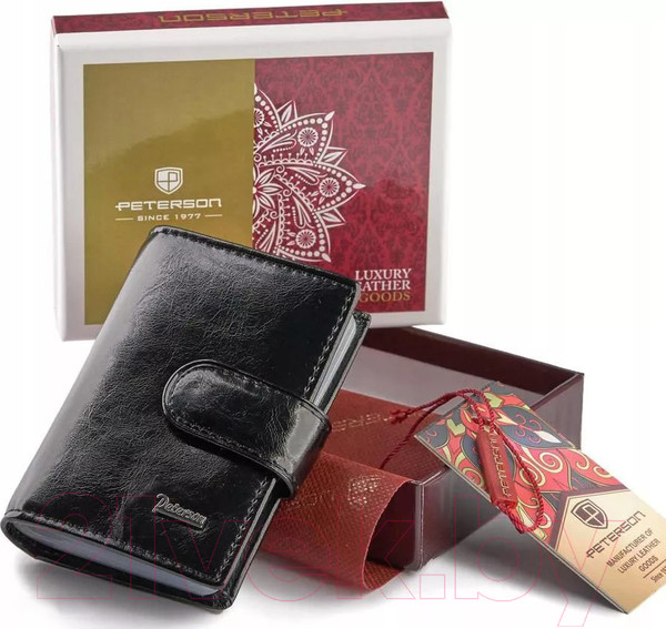 Изображение товара Визитница Peterson PTN PL-103-BLACK (черный)