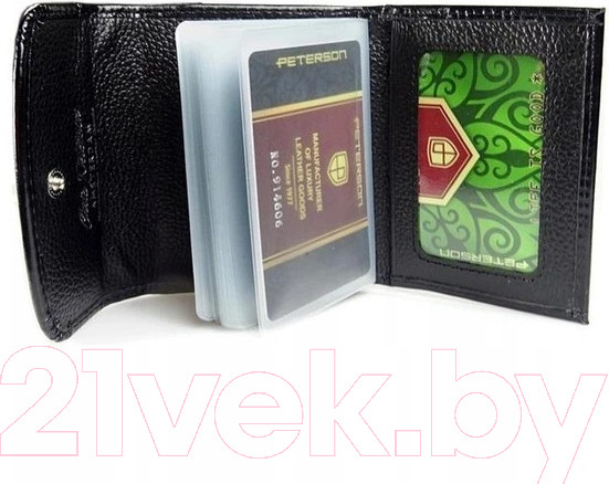 Изображение товара Визитница Peterson PTN PL-105-BLACK (черный)