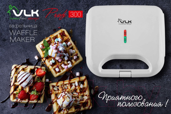 Изображение товара Вафельница VLK Profi 300 (белый)