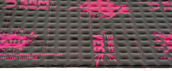 Изображение товара Шумоизоляция SGM Air 2 0.5x0.8м/2мм / М2Ф (10 листов)