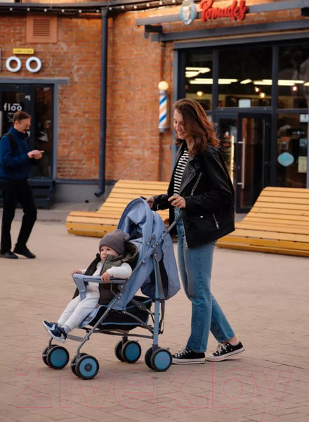 Изображение товара Детская прогулочная коляска Rant Basic Tango / RA351 (Pacific Blue)