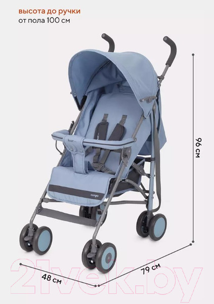 Изображение товара Детская прогулочная коляска Rant Basic Tango / RA351 (Pacific Blue)