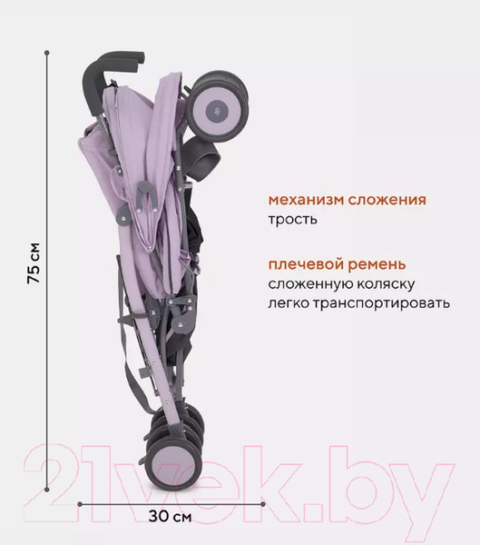 Изображение товара Детская прогулочная коляска Rant Basic Tango / RA351 (Sweet Lavender)