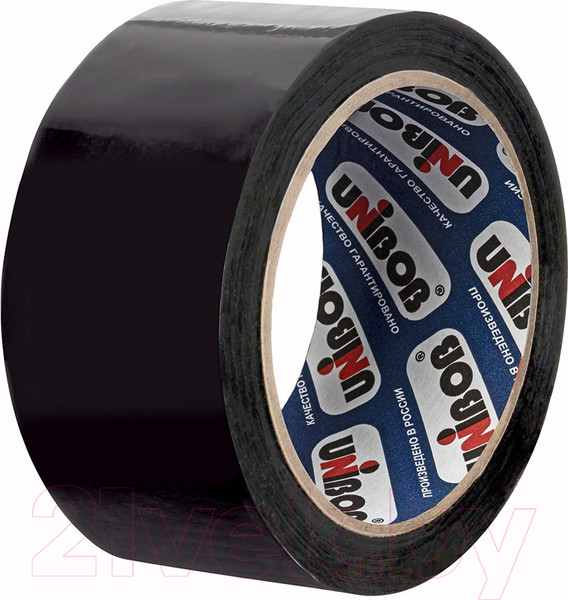 Изображение товара Скотч Unibob 48ммx66м, 45мкм / 30589 (черный)