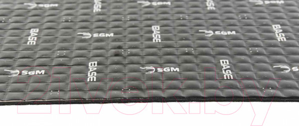 Изображение товара Шумоизоляция SGM Base 0.5x0.7м/1.7мм / М1Ф1 (10 листов)
