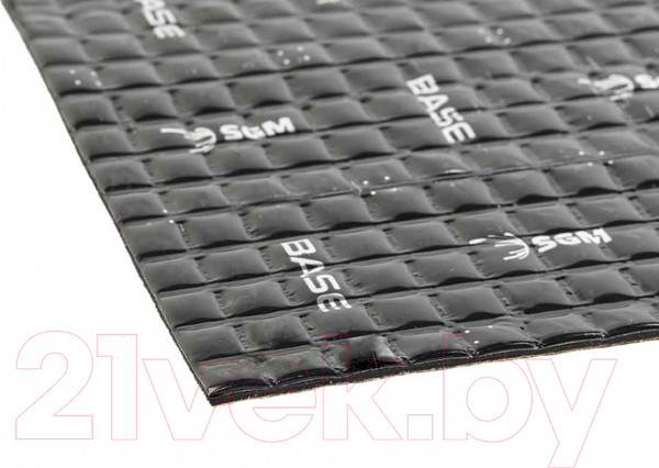 Изображение товара Шумоизоляция SGM Base 0.5x0.7м/1.7мм / М1Ф1 (10 листов)