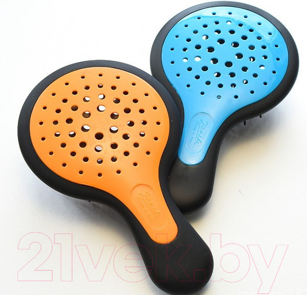 Изображение товара Расческа-массажер Janeke Superbrush Mini 71SP220NEROFL (черный/оранжевый)
