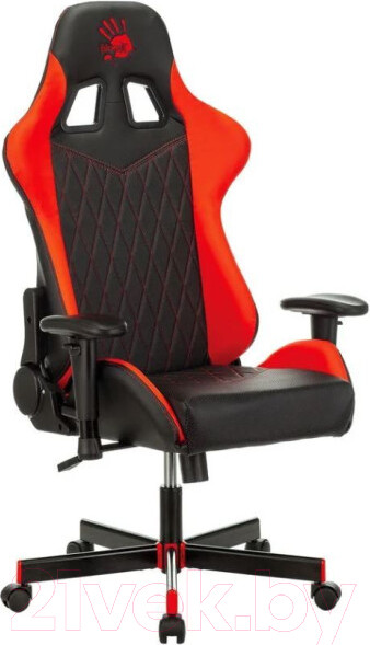 Изображение товара Кресло геймерское A4Tech Bloody GC-870 (черный/красный ромбик)