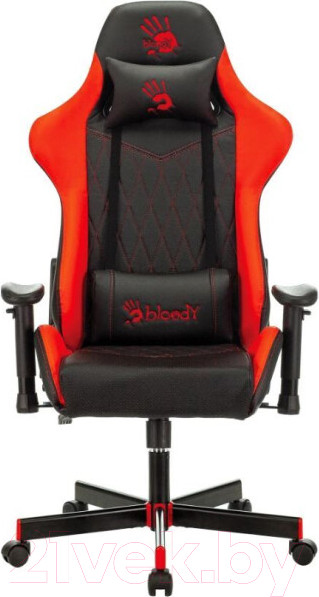 Изображение товара Кресло геймерское A4Tech Bloody GC-870 (черный/красный ромбик)