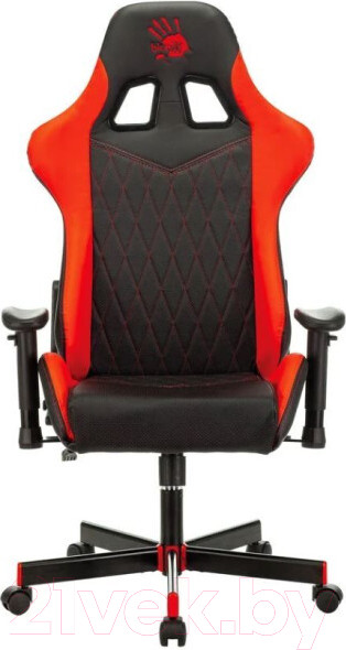 Изображение товара Кресло геймерское A4Tech Bloody GC-870 (черный/красный ромбик)