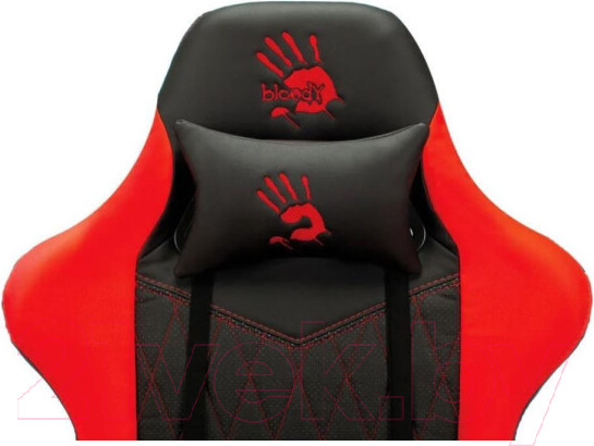 Изображение товара Кресло геймерское A4Tech Bloody GC-870 (черный/красный ромбик)