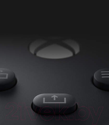 Изображение товара Геймпад Microsoft Xbox + кабель USB-С (черный карбон)