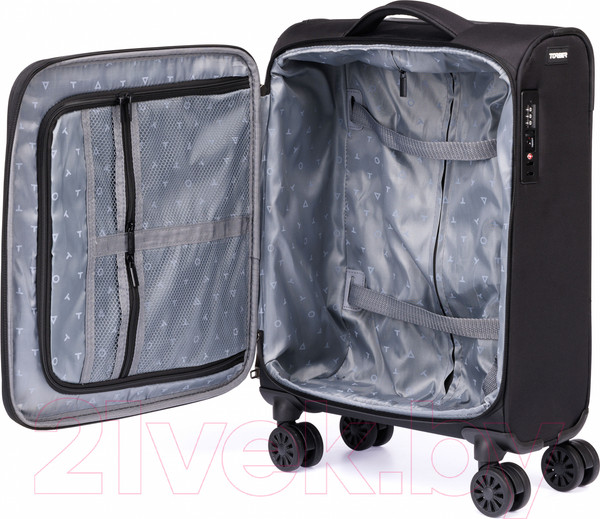 Изображение товара Чемодан на колесах Torber Brosno / T1901S-Black (черный)