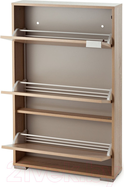 Изображение товара Тумба для обуви Vental Viva-3S (дуб сонома/зеркало)