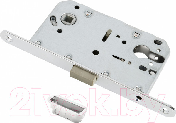 Изображение товара Замок врезной Ренц INLBM 5085 PL C с пластиковой ответной планкой (хром блестящий)