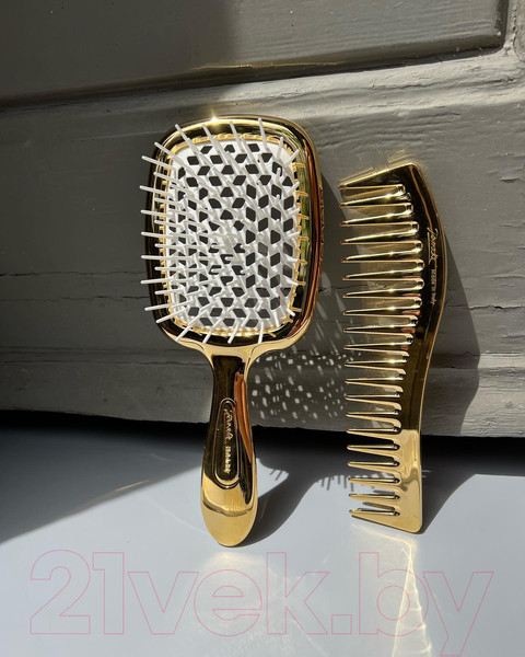 Изображение товара Расческа Janeke Haircomb AU805 (золото)