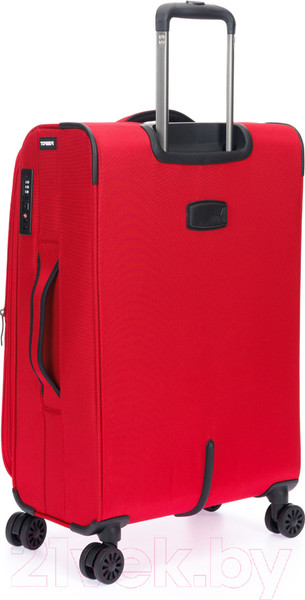 Изображение товара Чемодан на колесах Torber Brosno / T1901M-Red (красный)