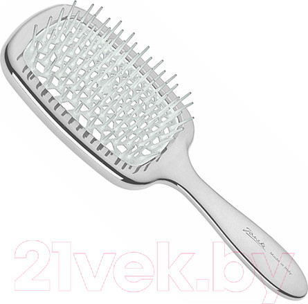 Изображение товара Расческа-массажер Janeke Superbrush Limited Edition CRSP230 BIA (серебристый/белый)
