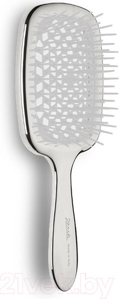 Изображение товара Расческа-массажер Janeke Superbrush Limited Edition CRSP230 BIA (серебристый/белый)