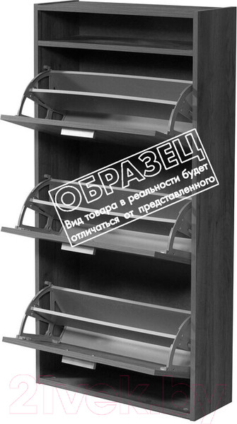 Изображение товара Тумба для обуви Vental Комфорт К-3 (венге/беленый дуб)